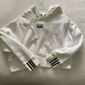 ADIDAS cropped hoodie